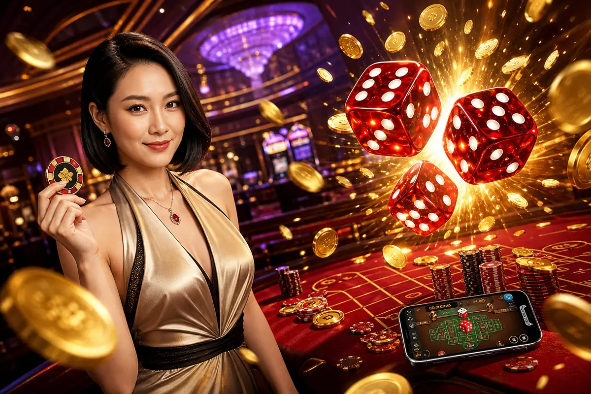 m8bets Casino meja live dealer baccarat